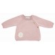 Trousseau bébé prématuré : brassière, bonnet, chaussons, couverture laine mérinos - rose