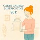 Carte cadeau 80 €