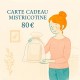 Carte cadeau 80 € Mistricotine