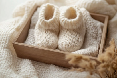 Chaussons bébé en laine : confort et douceur au quotidien