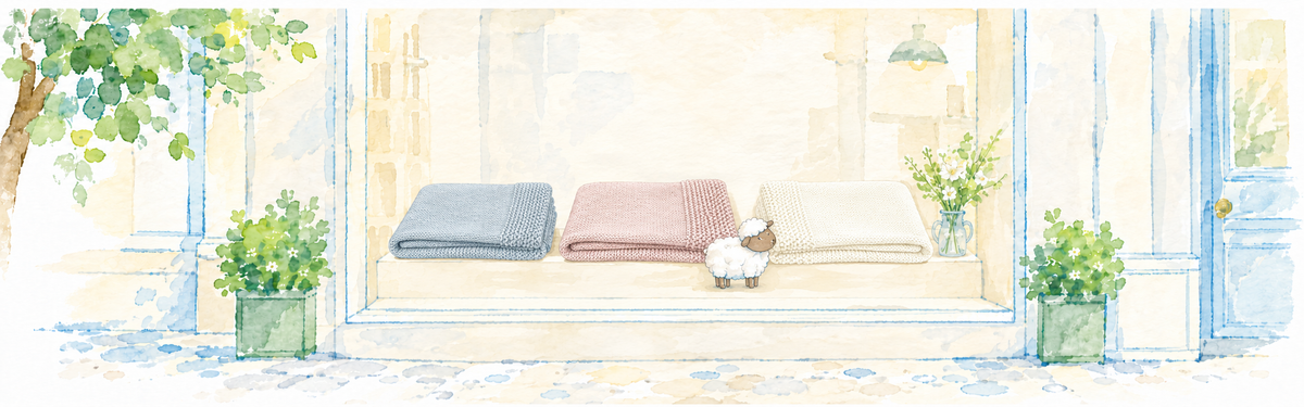 Collection couvertures Mistricotine