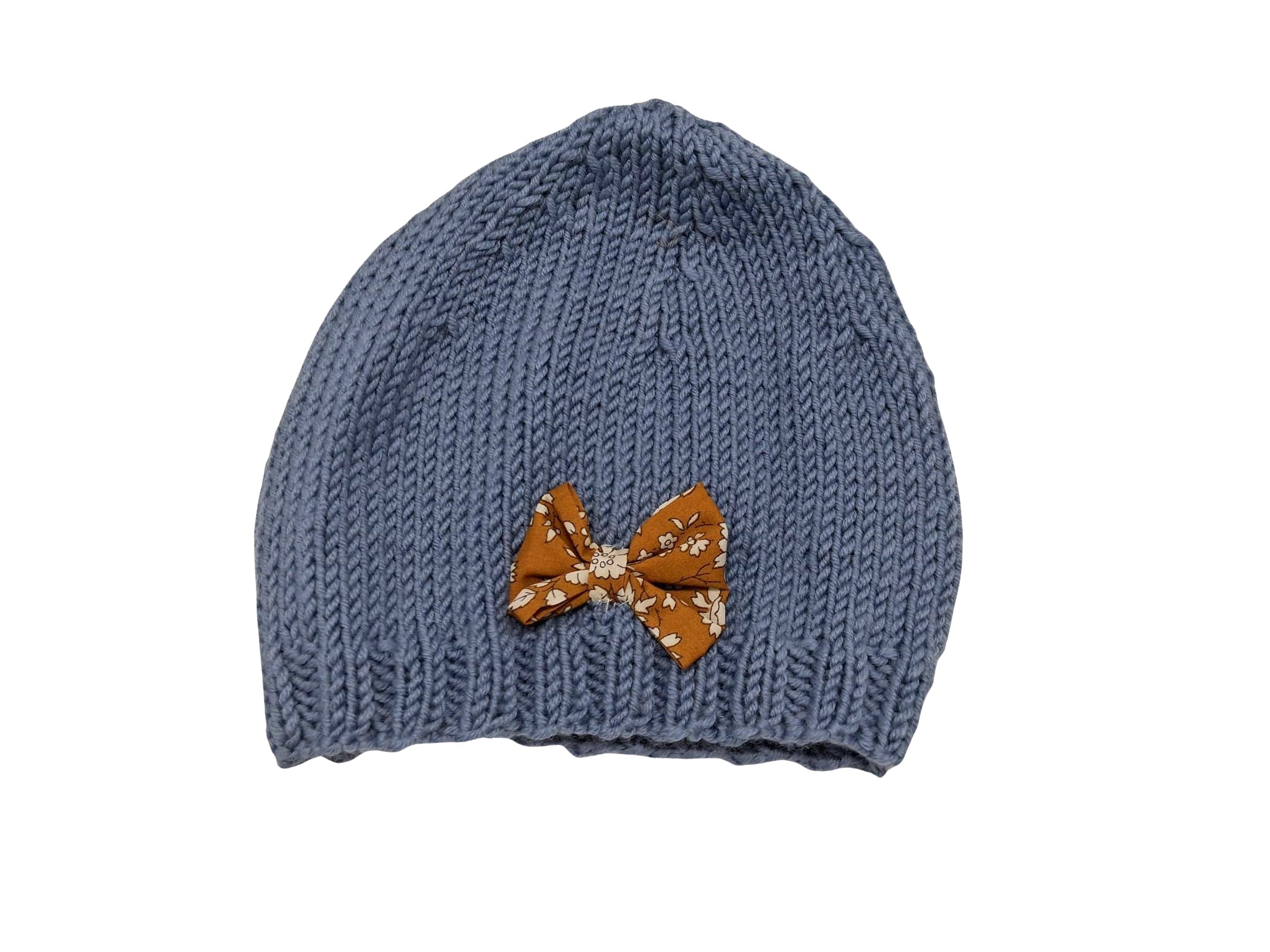 Ensemble bébé en laine mérinos - Emma bleu