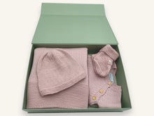 Trousseau prématuré laine mérinos - Joie rose