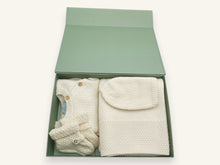 Trousseau de naissance laine mérinos - Joie écru