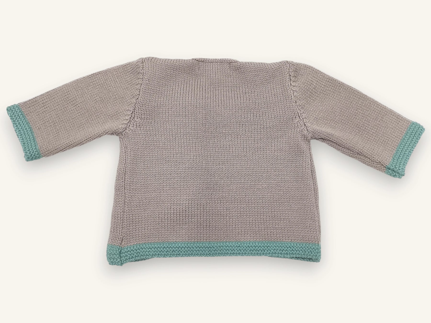 Gilet bébé laine mérinos - Tichat