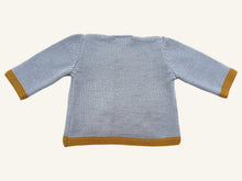 Gilet bébé laine mérinos - Tichat