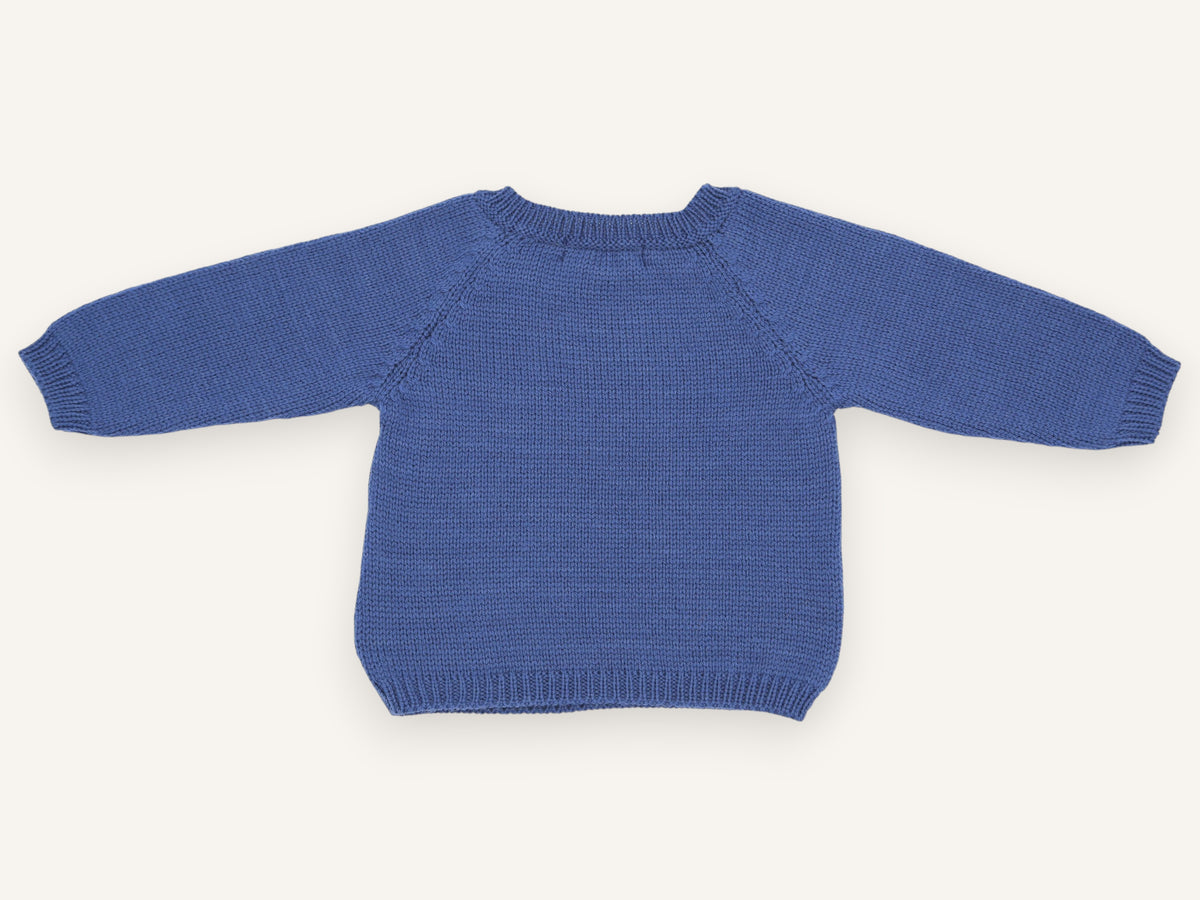 Babypullover aus Merinowolle – Patou