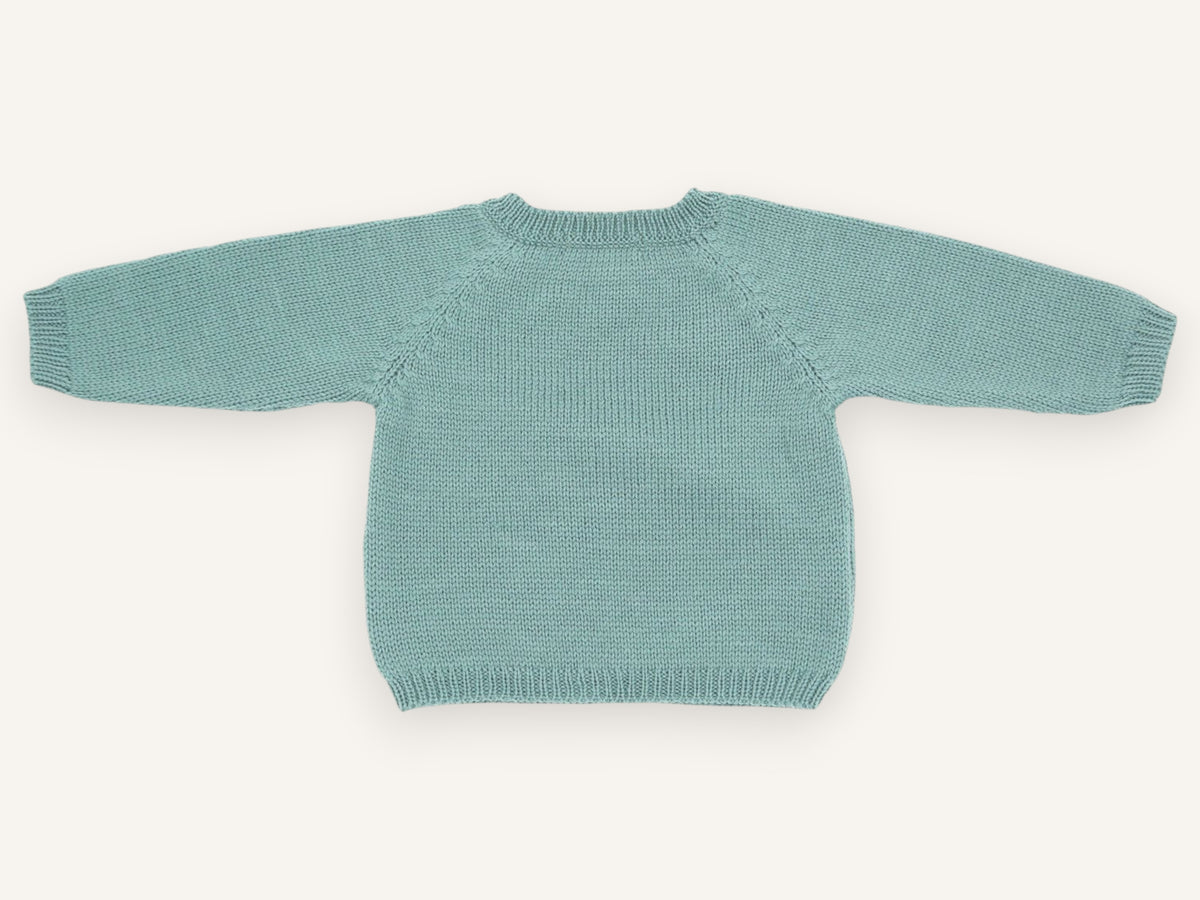 Babypullover aus Merinowolle – Patou