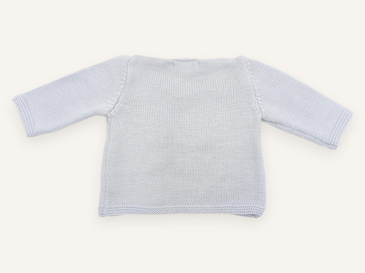 Baby-Strickjacke Tichat aus Merinowolle