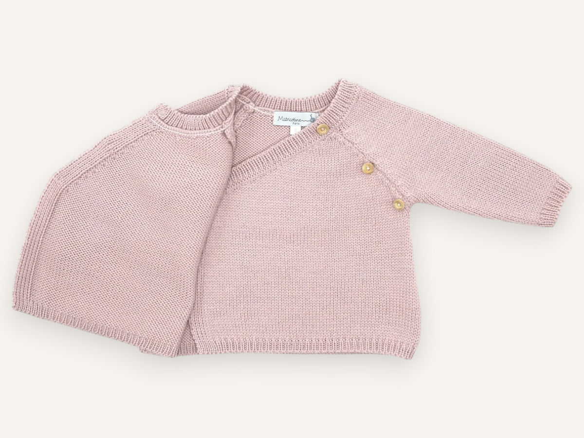 Strickjäckchen für Frühgeborene - Didou Préma