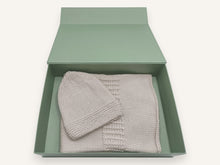 Conjunto de oferta casulo e gorro em lã merino - Cocoon