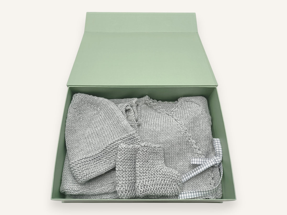 Erstausstattung Baby Amour - gris chiné