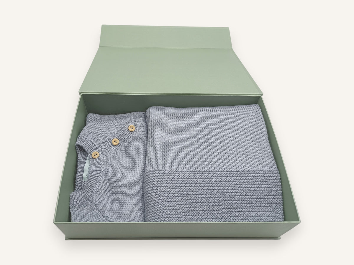 Premature Baby Layette - Babychou - gris-bleu