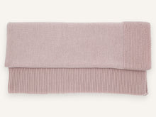 Tatou baby blanket in pink merino wool, Made in France