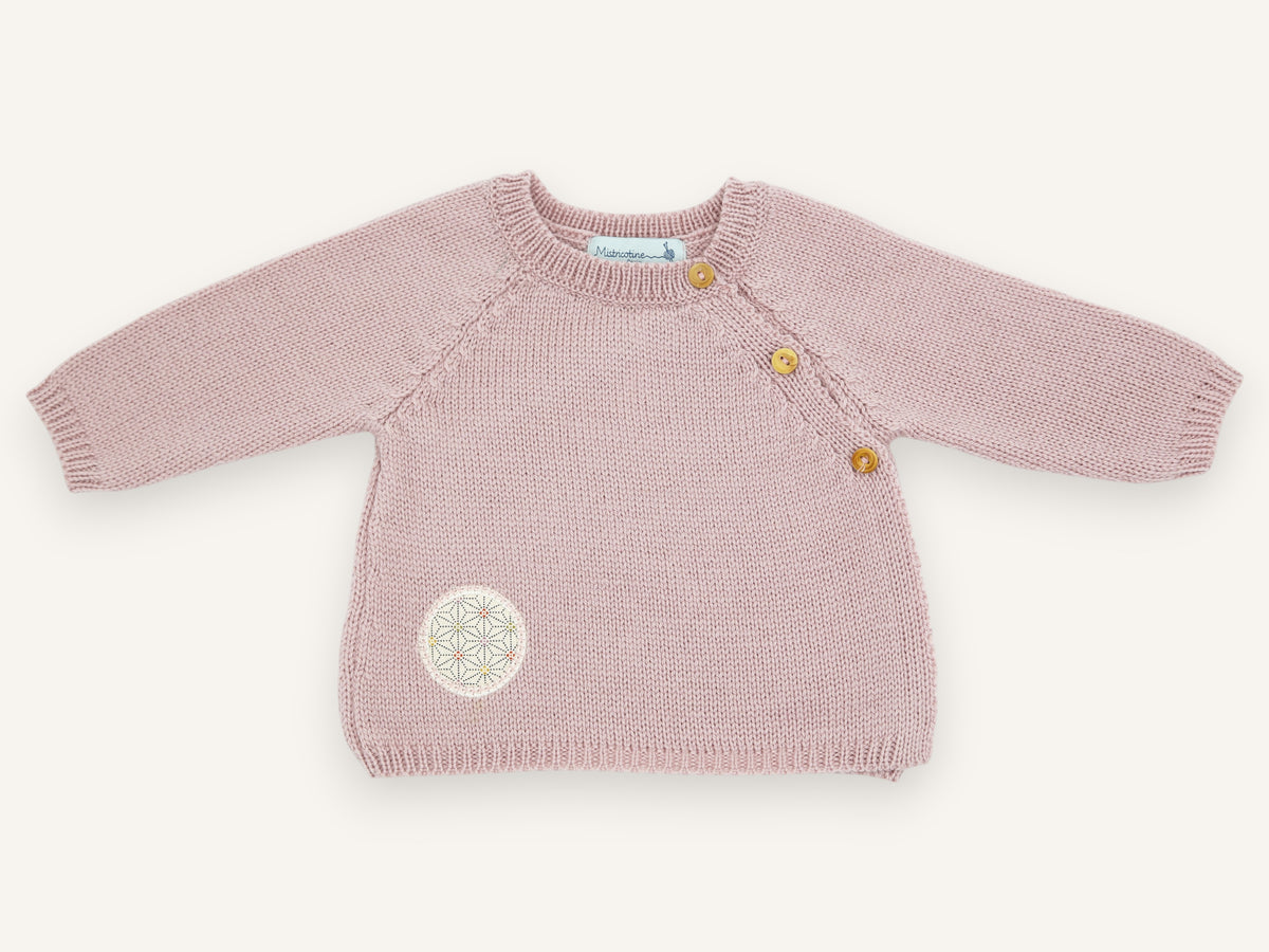 Strickjäckchen für Frühgeborene - Didou Préma