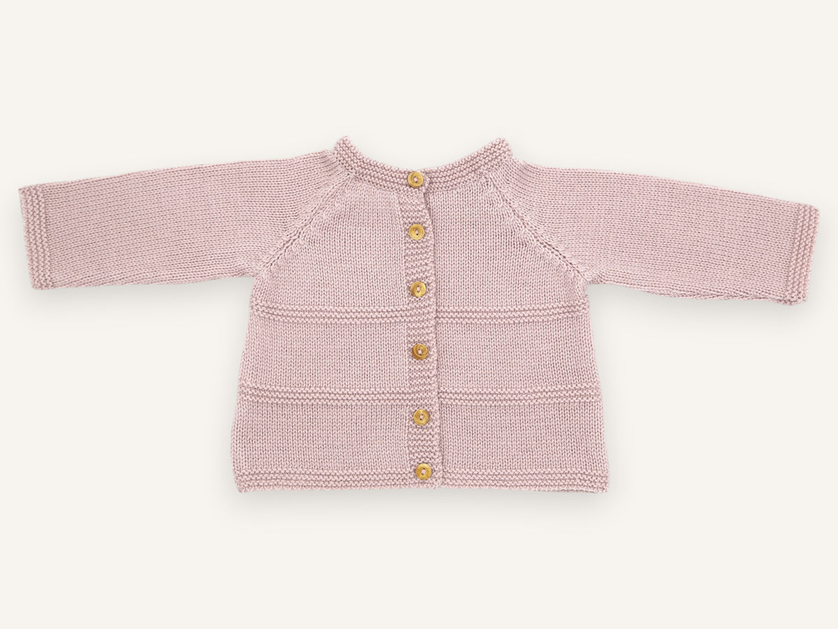 Chaqueta de punto para recién nacidos - Zazou