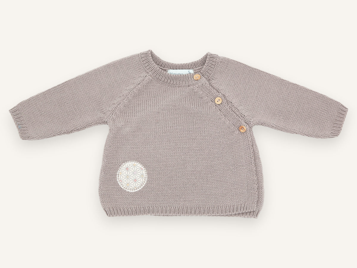 Strickjäckchen für Frühgeborene - Didou Préma