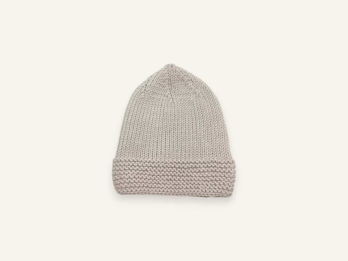 Conjunto de oferta casulo e gorro em lã merino - Cocoon