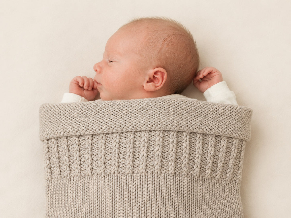Coffret cocon bébé et bonnet - Cocoon