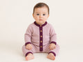 Iris Baby Jumpsuit in Merino Wool