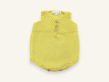 Barboteuse bébé en tricot