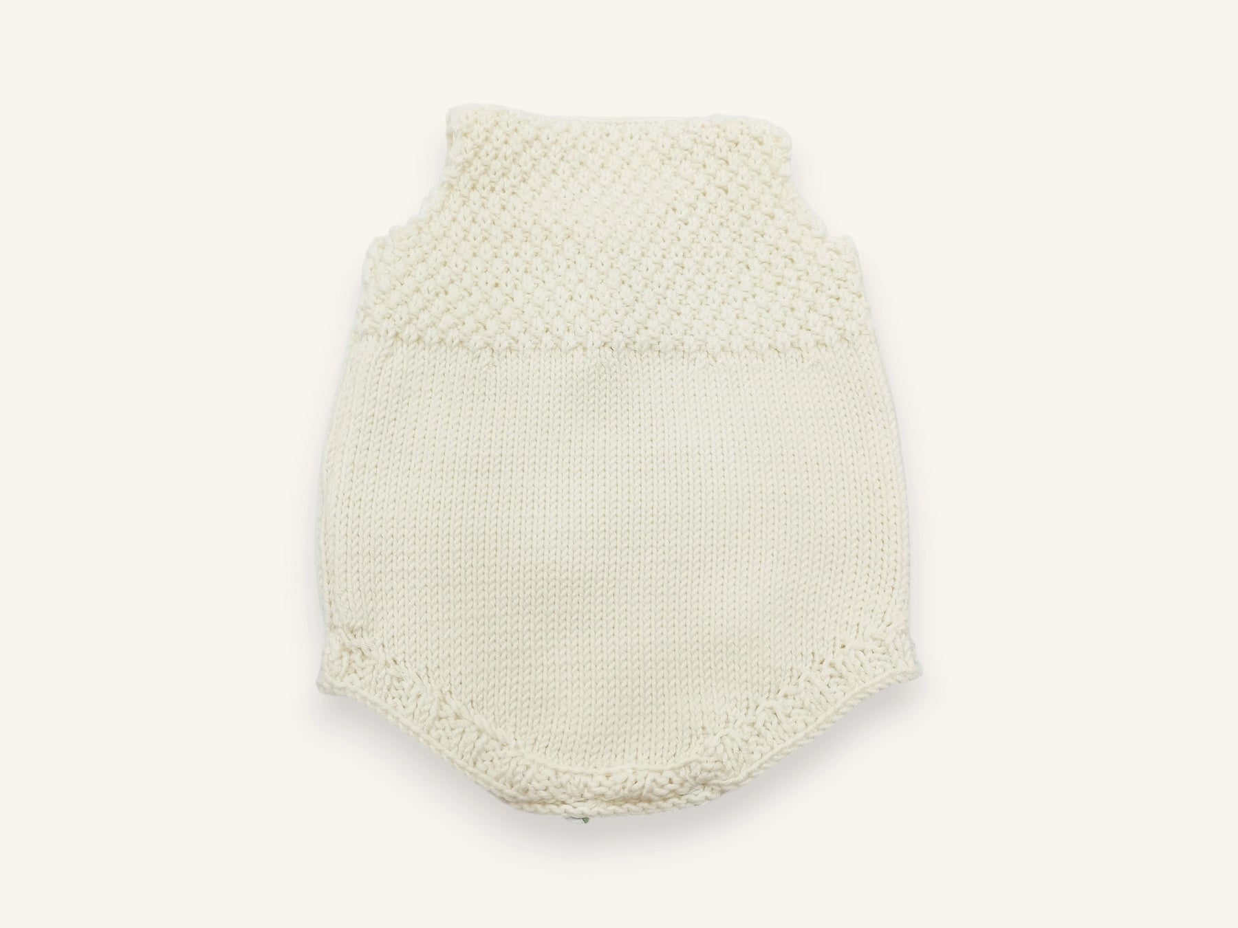 Barboteuse bébé en tricot