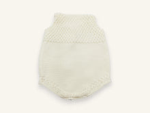 Barboteuse bébé en tricot