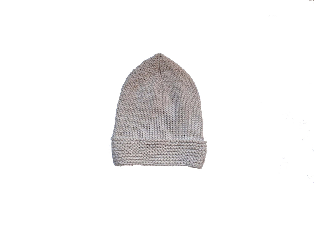 Cocon bébé et bonnet en laine mérinos - Cocoon beige