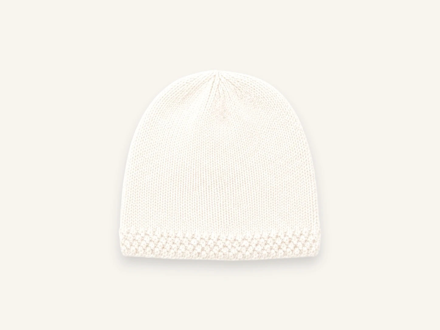 Trousseau de naissance laine mérinos - Joie écru