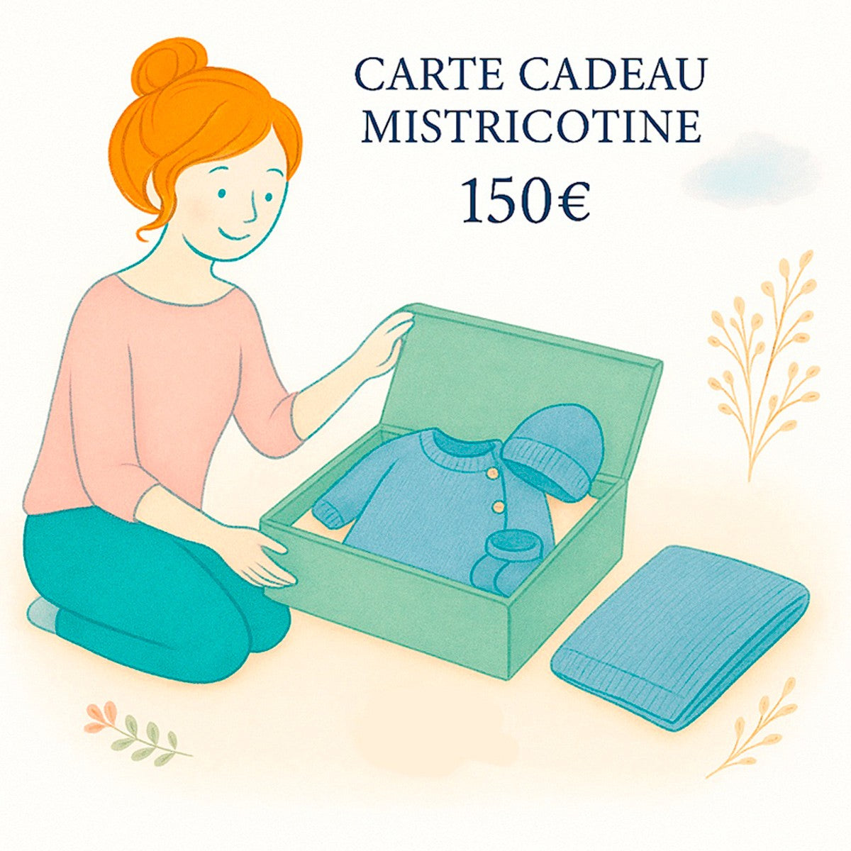 Carte-cadeau MISTRICOTINE - 150 €