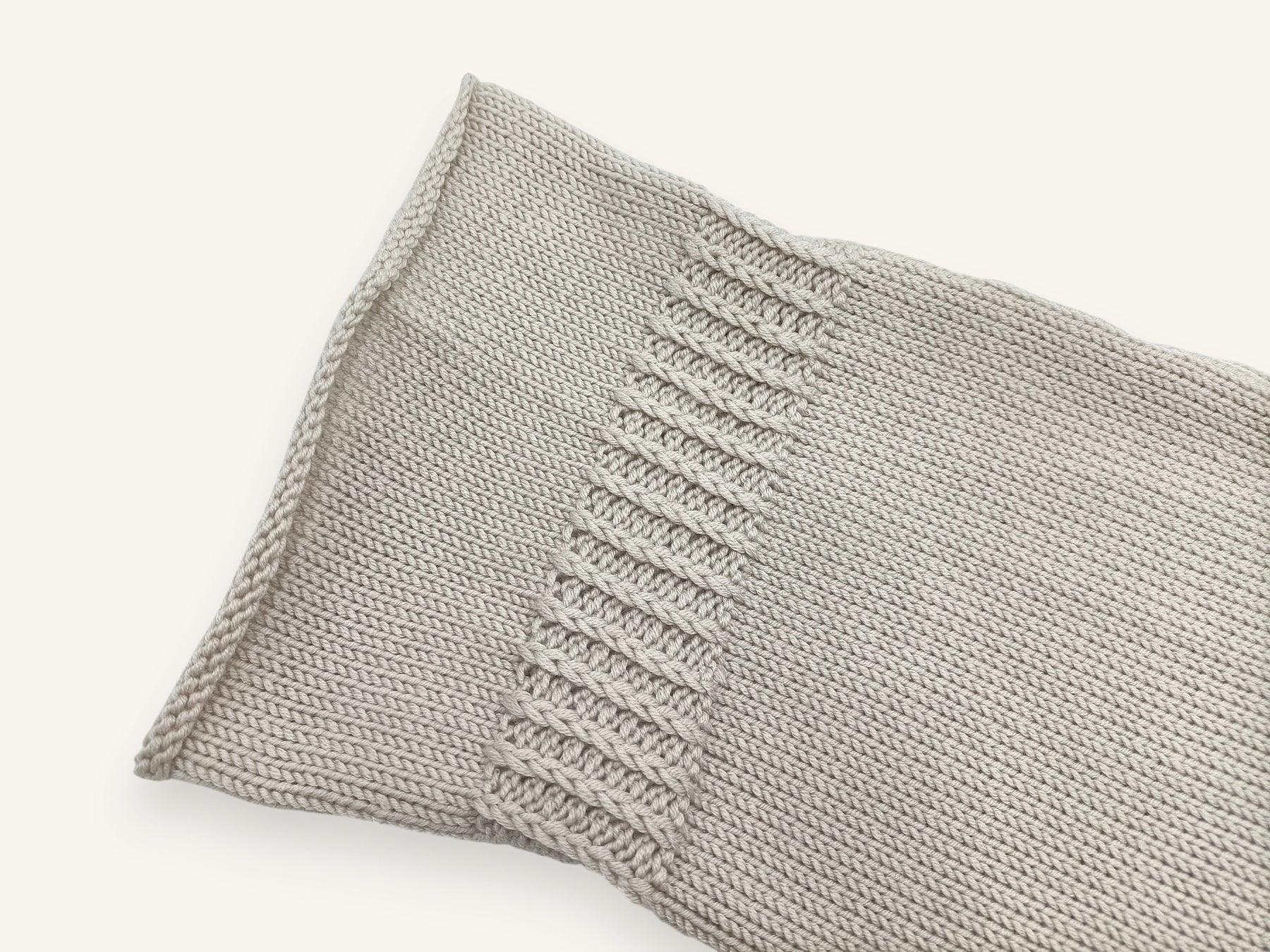 Cocon bébé et bonnet en laine mérinos - Cocoon beige