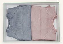 Coffret Complicité - Deux brassières bébé en laine mérinos