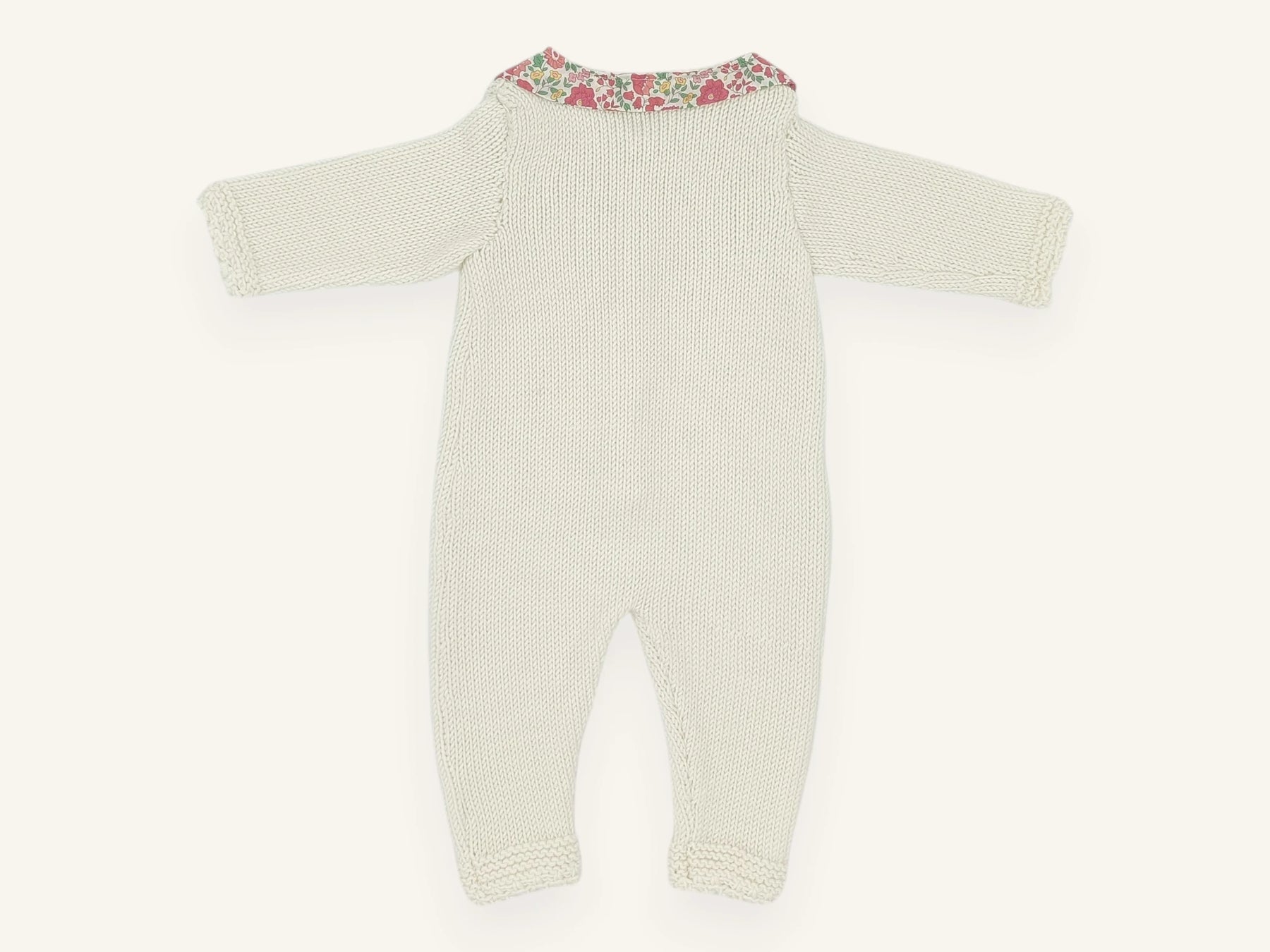 Combinaison bébé laine mérinos - Charlotte