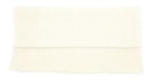 Couverture bébé tricot 100% laine mérinos - Titou écru