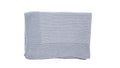 Couverture prématuré laine mérinos - Bibou gris-bleu
