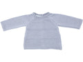Brassière bébé laine mérinos - Zazou gris-bleu
