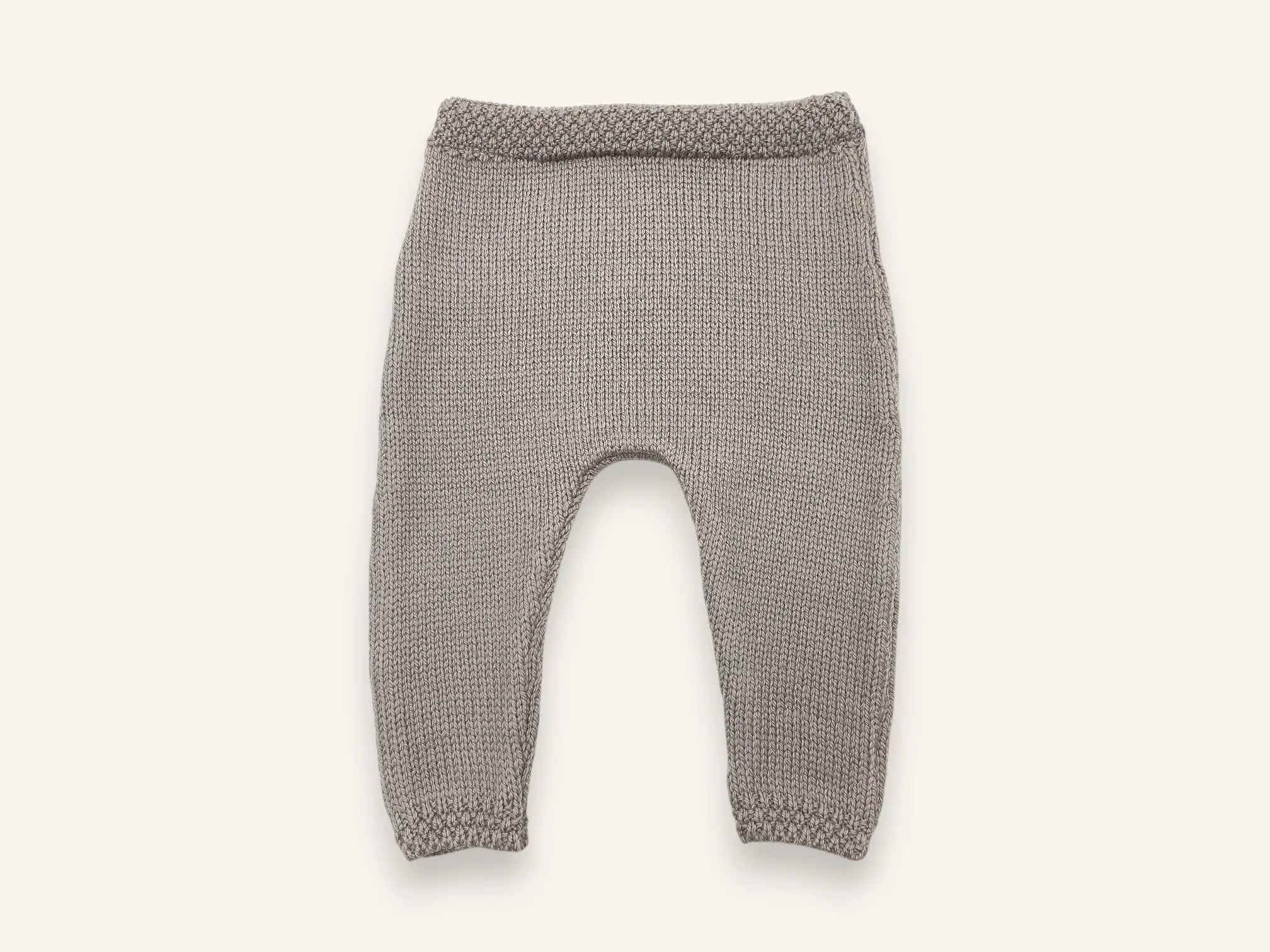 Merino wool baby pants – Chacha taupe