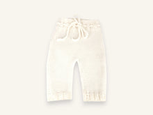 Trousseau de naissance tricot laine mérinos - Chouchou écru