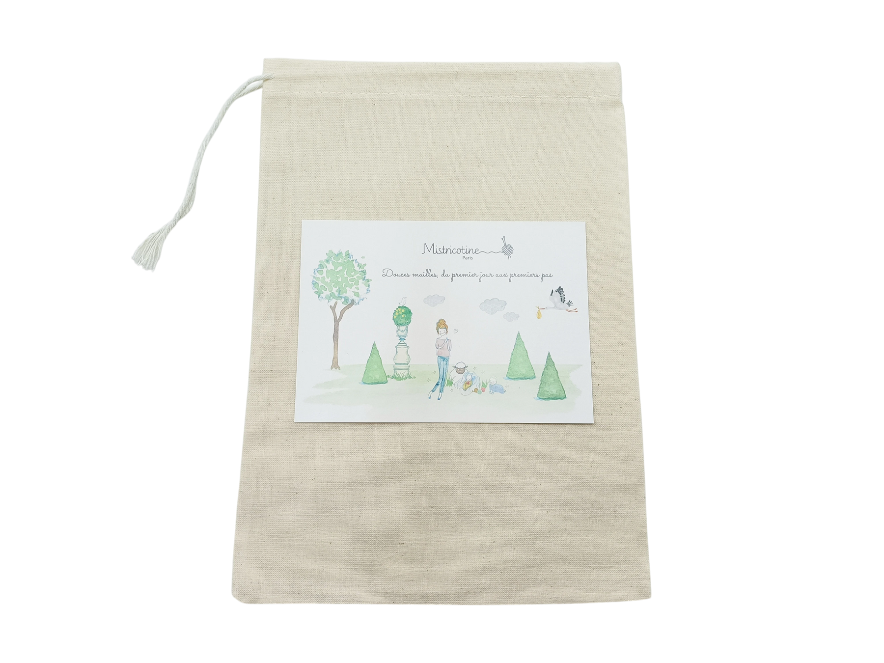 Couverture bébé en laine mérinos
