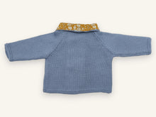 Ensemble bébé en tricot - Emma bleu