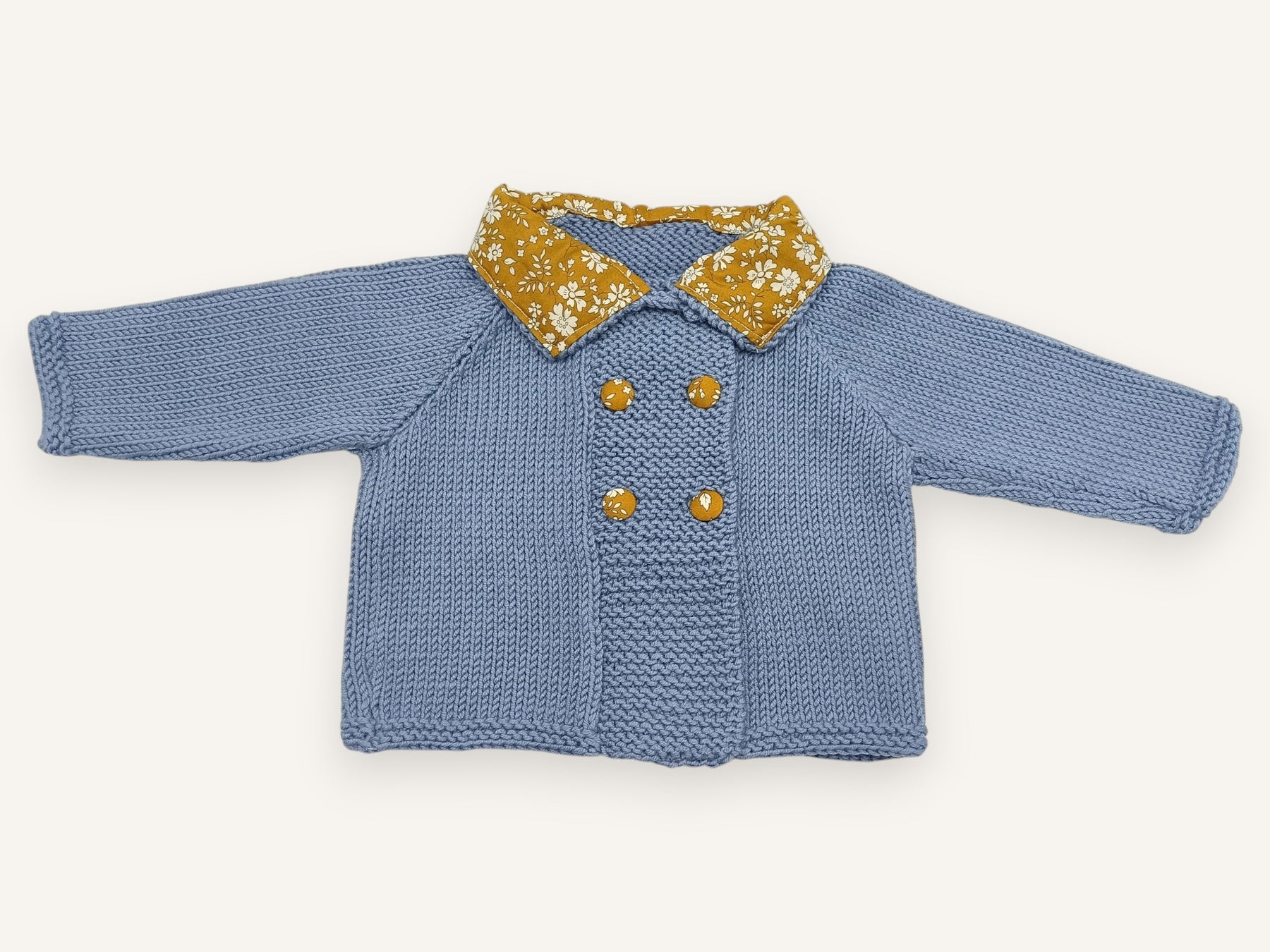 Veste bébé en tricot Emma